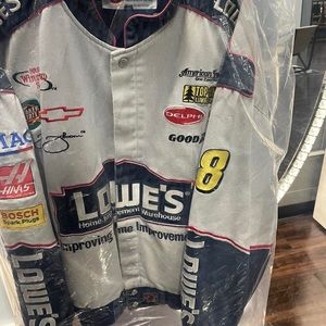 REAL VINTAGE AUTHENTIC MENS LOWES RACING JACKET SIZE XXL